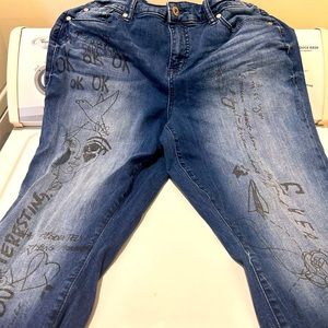 Torrid Woman girlfriend jeans